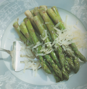 Asperges au parmesan