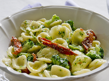 cuisine italienne orecchiette et brocoli