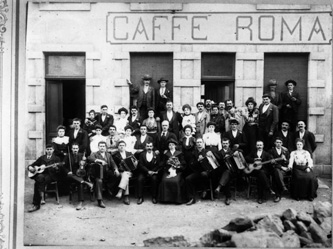 cuisine italienne, Café Roma, Luxembourg, 1900