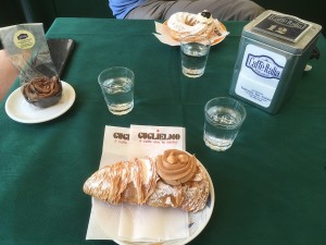 cuisine italienne, petit-déjeuner